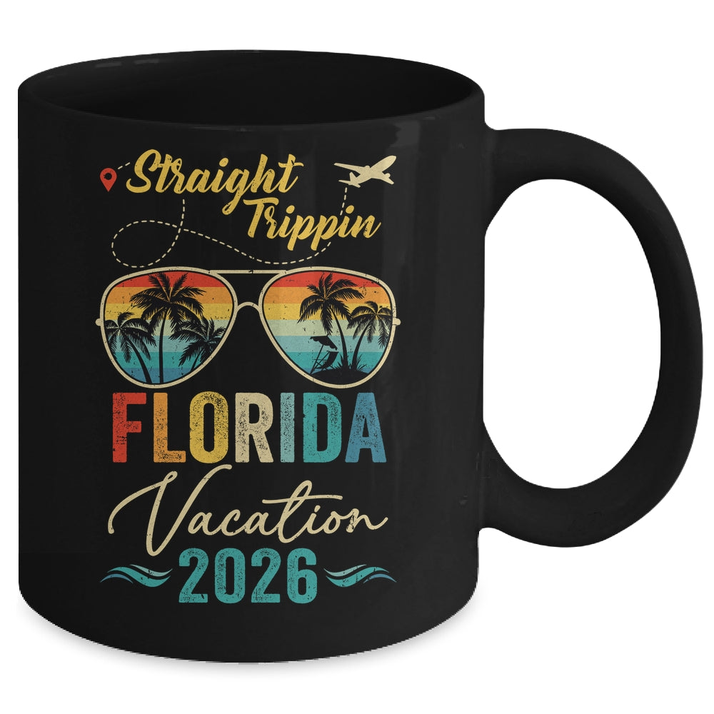Straight Trippin Florida 2026 Family Summer Vacation Mug | siriusteestore