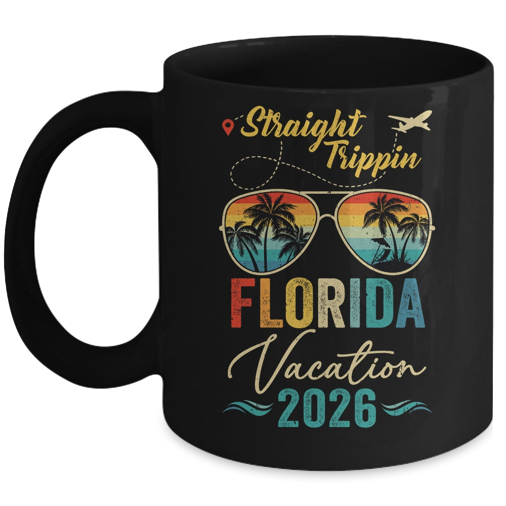 Straight Trippin Florida 2026 Family Summer Vacation Mug | siriusteestore