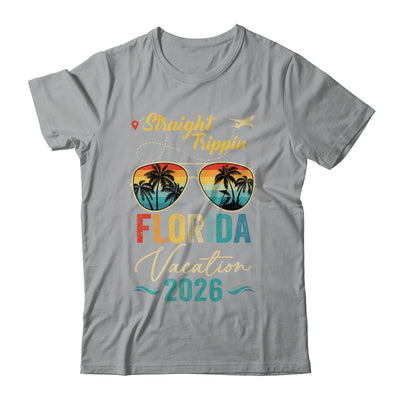 Straight Trippin Florida 2026 Family Summer Vacation Shirt & Tank Top | siriusteestore