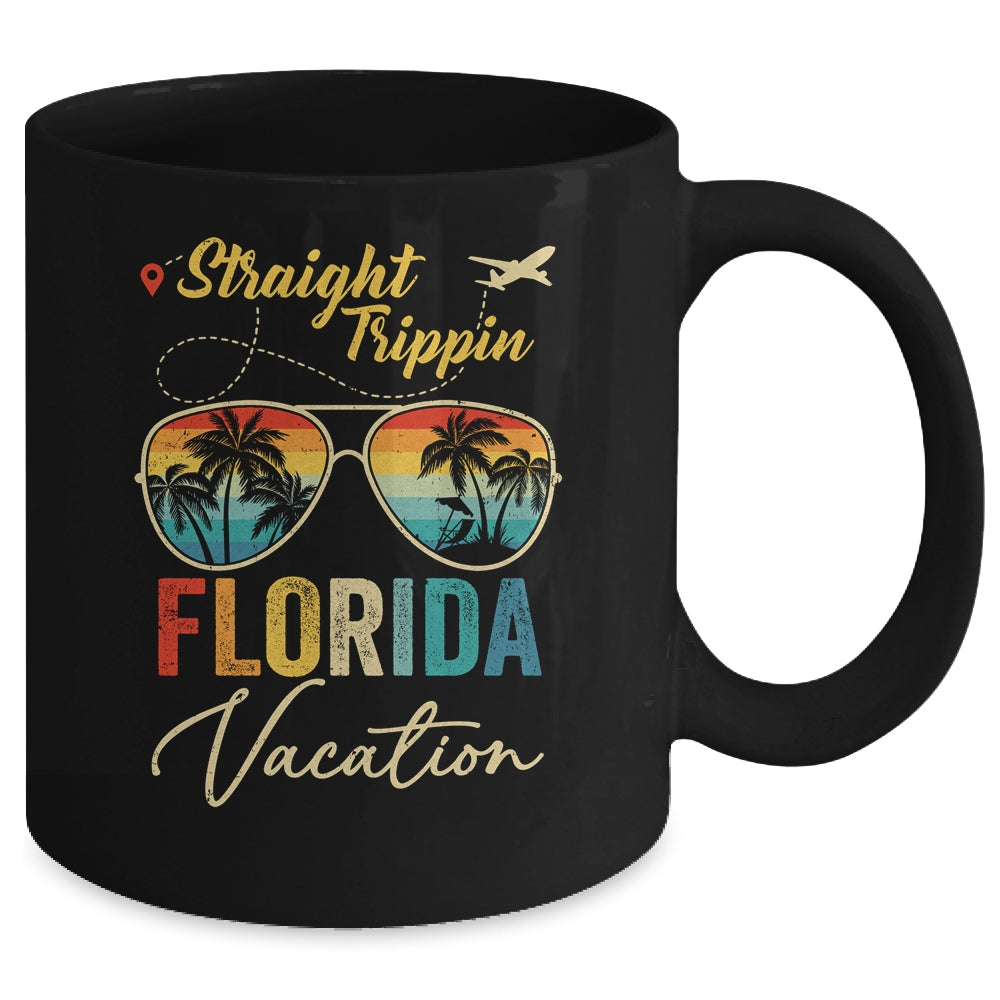Straight Trippin Florida Vacation 2024 Family Summer Mug | siriusteestore