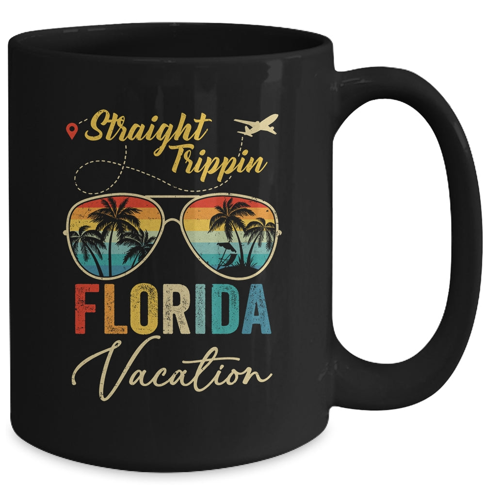 Straight Trippin Florida Vacation 2024 Family Summer Mug | siriusteestore