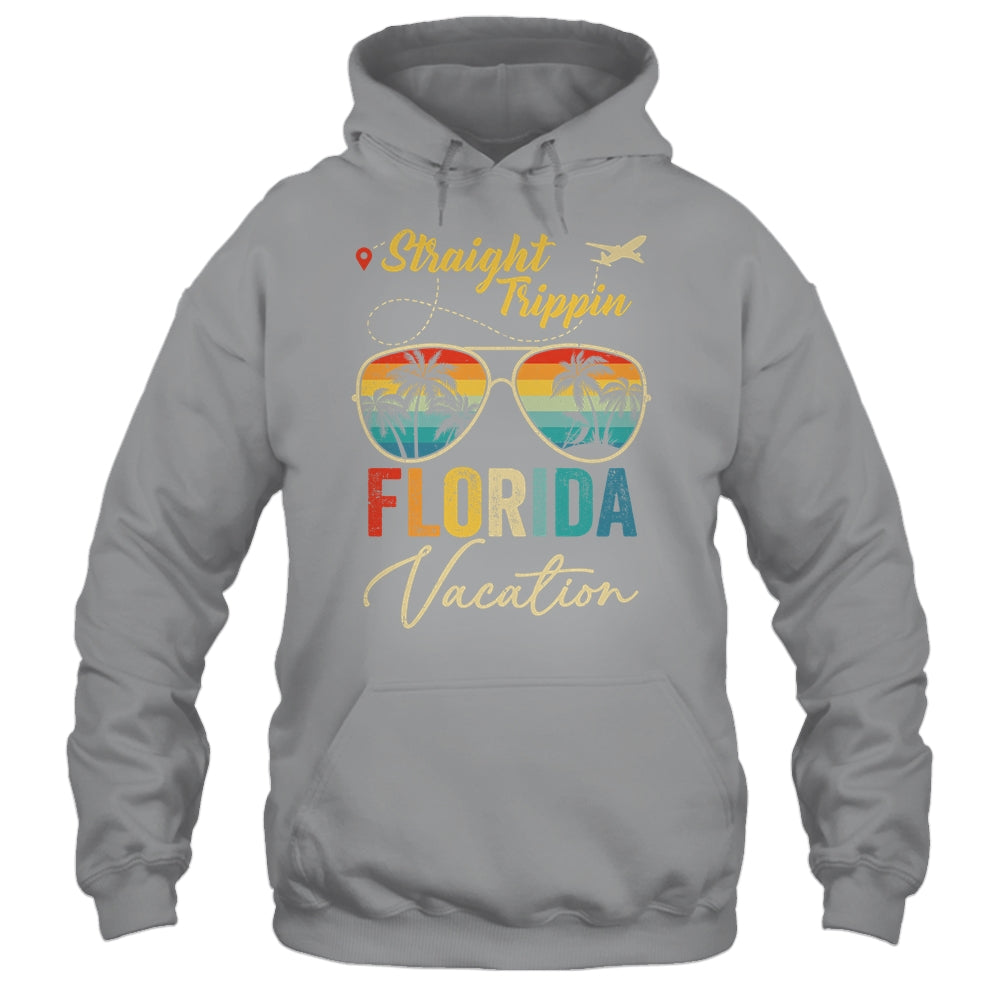 Straight Trippin Florida Vacation 2024 Family Summer Shirt & Tank Top | siriusteestore