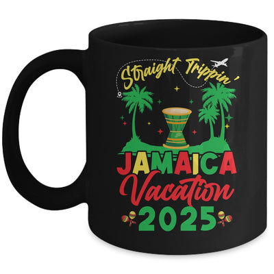 Straight Trippin Jamaica 2025 Couples Trip Family Vacation Mug | siriusteestore