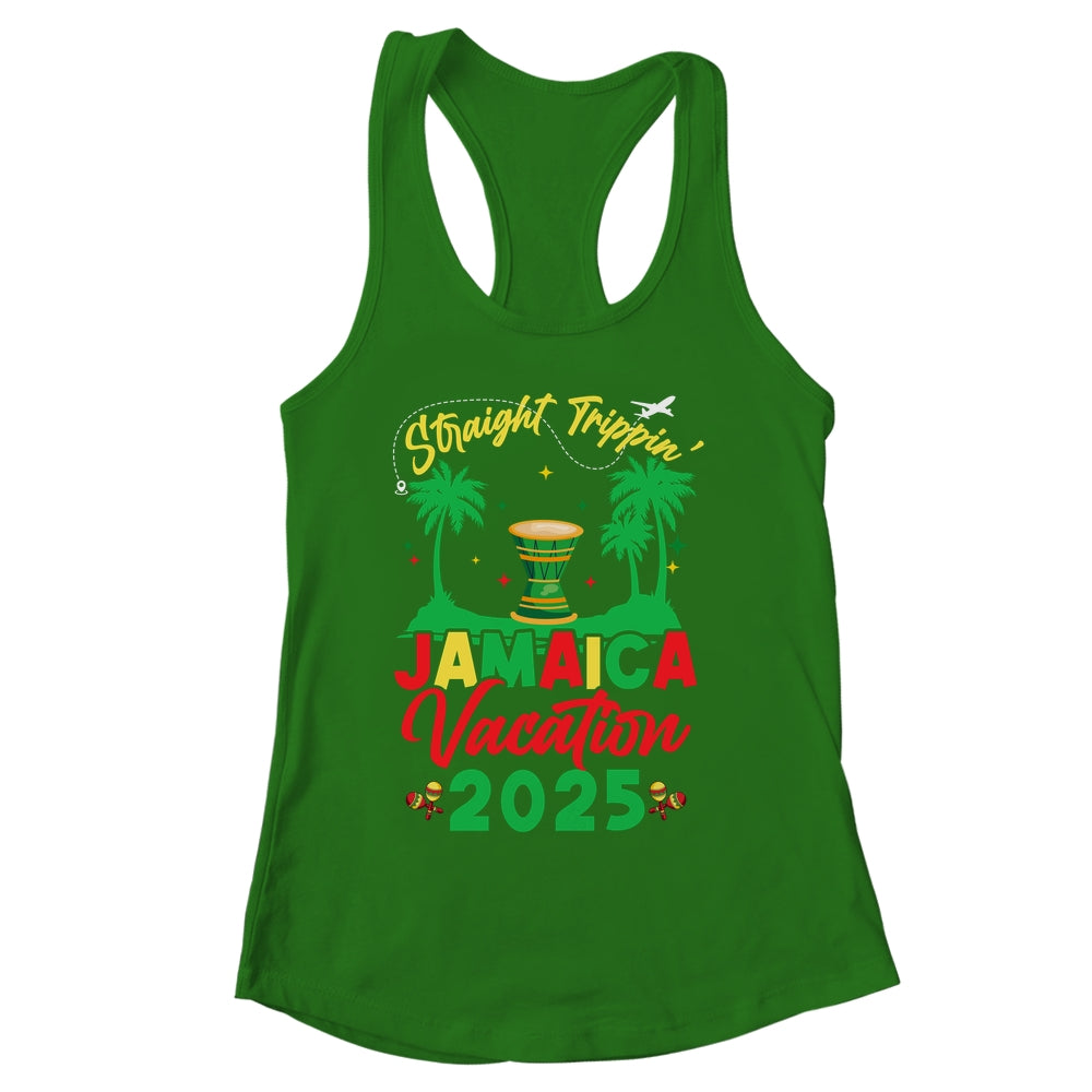 Straight Trippin Jamaica 2025 Couples Trip Family Vacation Shirt & Tank Top | siriusteestore