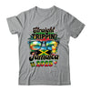 Straight Trippin' Jamaica Family Vacation Girls Trip 2025 Shirt & Tank Top | siriusteestore