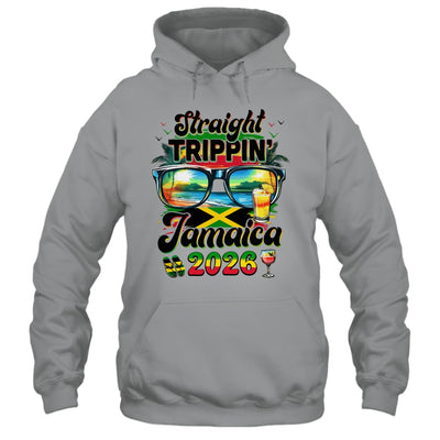 Straight Trippin' Jamaica Family Vacation Girls Trip 2026 Shirt & Tank Top | siriusteestore