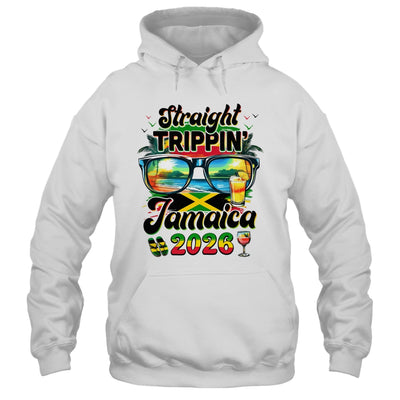 Straight Trippin' Jamaica Family Vacation Girls Trip 2026 Shirt & Tank Top | siriusteestore