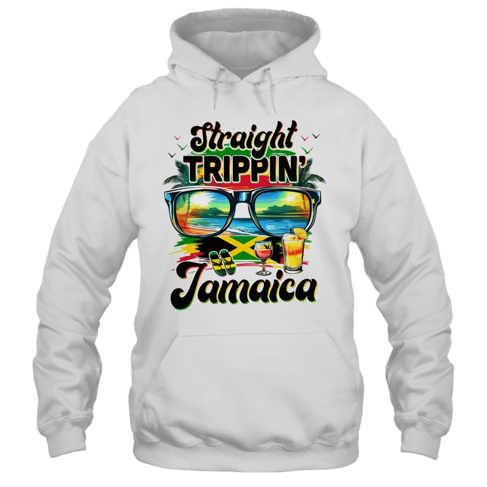 Straight Trippin Jamaica Family Vacation Girls Trip Vacation Shirt & Tank Top | siriusteestore
