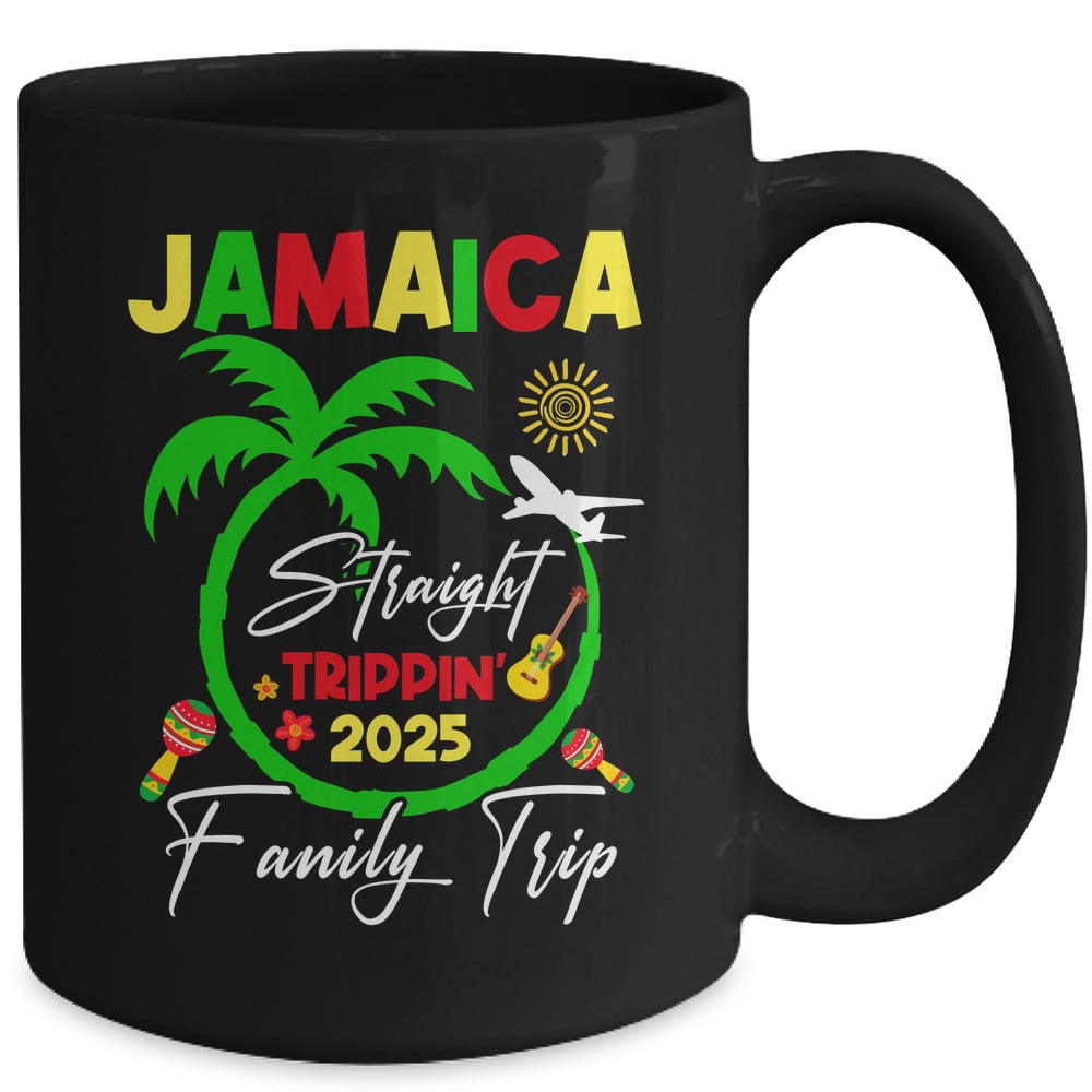 Straight Trippin Jamaica Family Vacation Summer 2025 Mug | siriusteestore