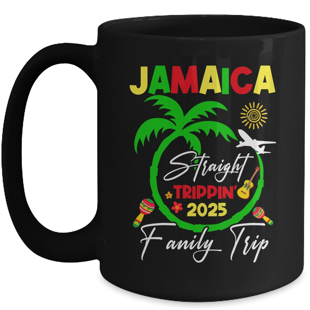 Straight Trippin Jamaica Family Vacation Summer 2025 Mug | siriusteestore