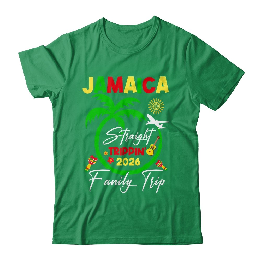 Straight Trippin Jamaica Family Vacation Summer 2026 Shirt & Hoodie | siriusteestore