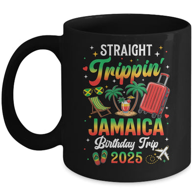 Straight Trippin' Jamaica Vacation 2025 Birthday Family Trip Mug | siriusteestore