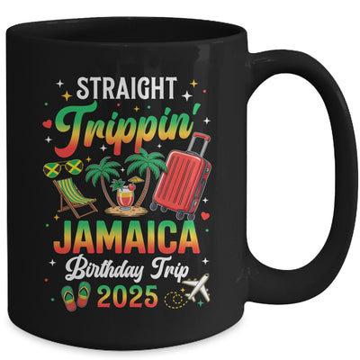 Straight Trippin' Jamaica Vacation 2025 Birthday Family Trip Mug | siriusteestore