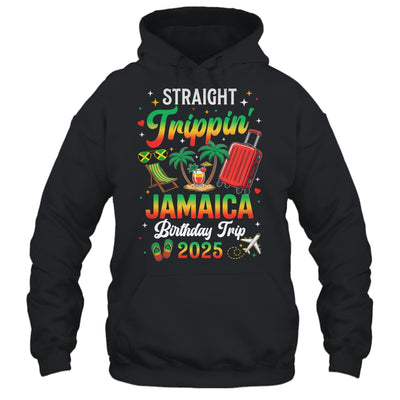 Straight Trippin' Jamaica Vacation 2025 Birthday Family Trip Shirt & Tank Top | siriusteestore