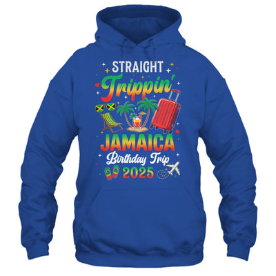 Straight Trippin' Jamaica Vacation 2025 Birthday Family Trip Shirt & Tank Top | siriusteestore
