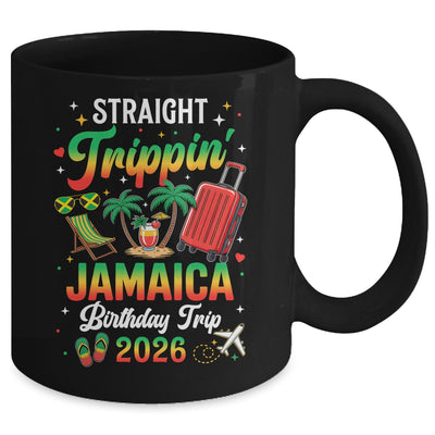 Straight Trippin' Jamaica Vacation 2026 Birthday Family Trip Mug | siriusteestore