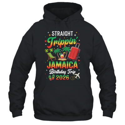 Straight Trippin' Jamaica Vacation 2026 Birthday Family Trip Shirt & Tank Top | siriusteestore