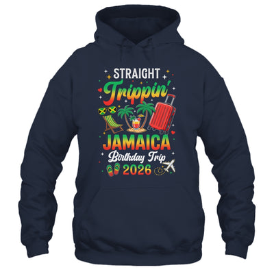 Straight Trippin' Jamaica Vacation 2026 Birthday Family Trip Shirt & Tank Top | siriusteestore
