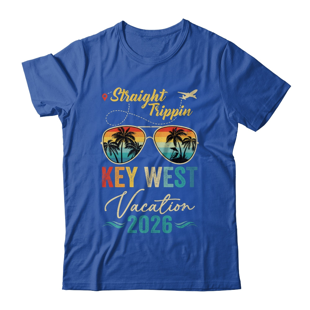 Straight Trippin Key West 2026 Family Summer Vacation Shirt & Tank Top | siriusteestore