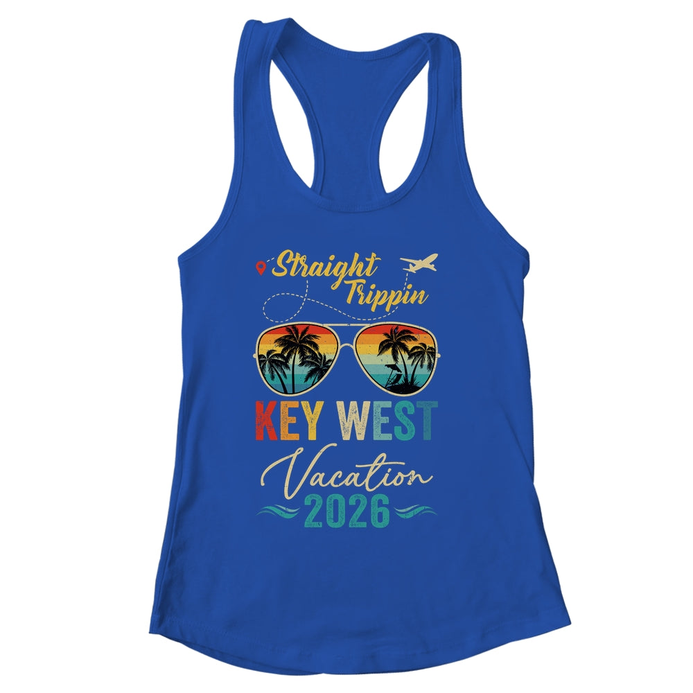 Straight Trippin Key West 2026 Family Summer Vacation Shirt & Tank Top | siriusteestore