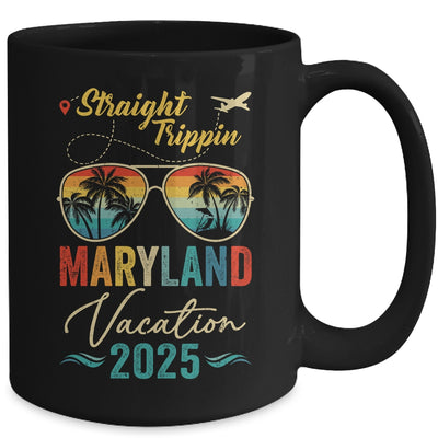 Straight Trippin Maryland 2025 Family Summer Vacation Mug | siriusteestore
