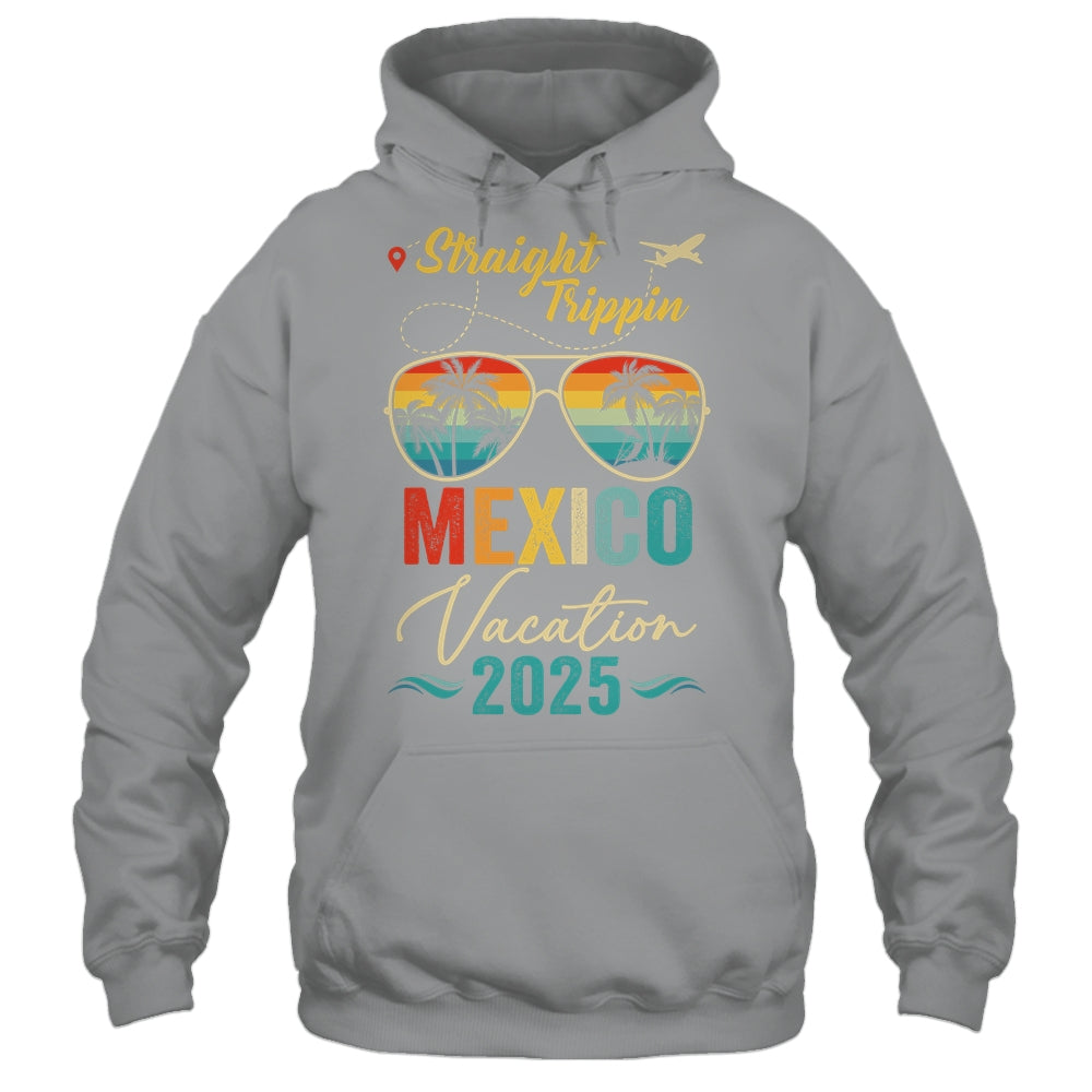 Straight Trippin Mexico 2025 Family Summer Vacation Shirt & Tank Top | siriusteestore