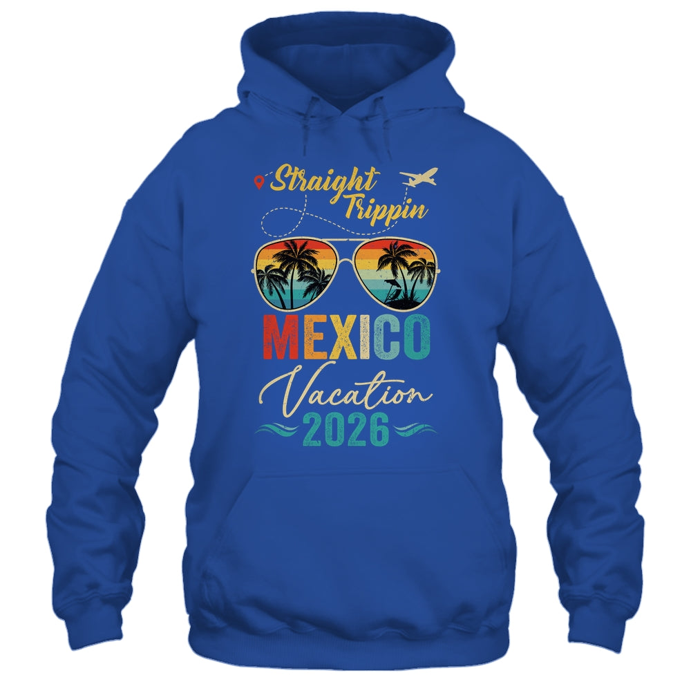 Straight Trippin Mexico 2026 Family Summer Vacation Shirt & Tank Top | siriusteestore