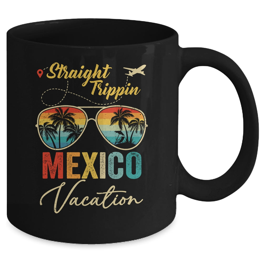 Straight Trippin Mexico Vacation 2024 Family Summer Mug | siriusteestore