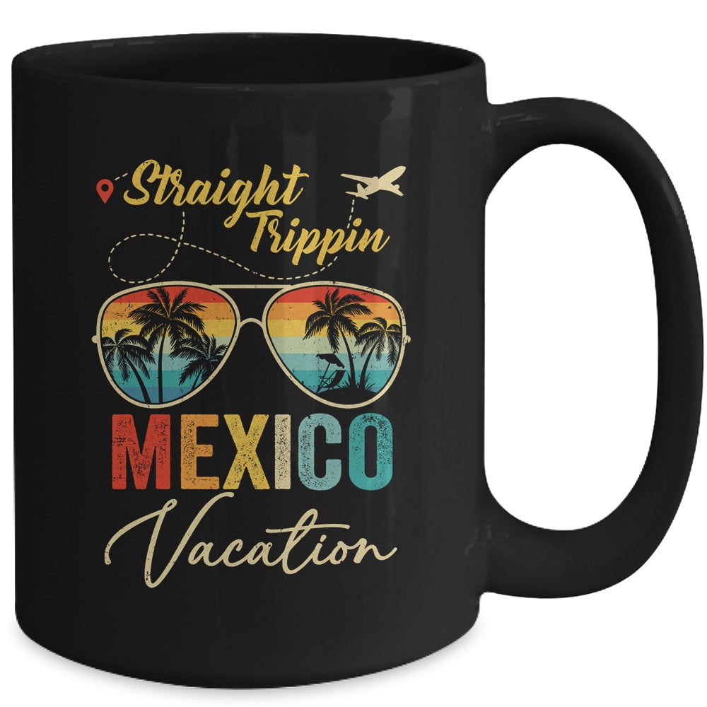 Straight Trippin Mexico Vacation 2024 Family Summer Mug | siriusteestore