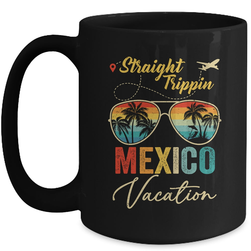 Straight Trippin Mexico Vacation 2024 Family Summer Mug | siriusteestore