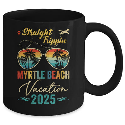 Straight Trippin Myrtle Beach 2025 Family Summer Vacation Mug | siriusteestore