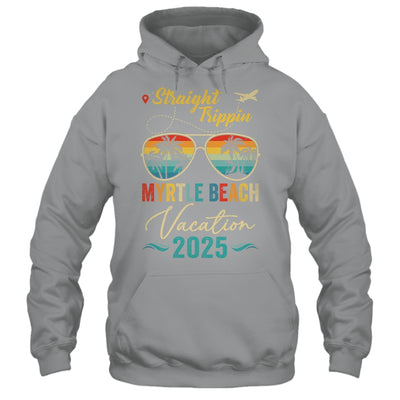 Straight Trippin Myrtle Beach 2025 Family Summer Vacation Shirt & Tank Top | siriusteestore