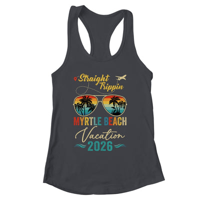 Straight Trippin Myrtle Beach 2026 Family Summer Vacation Shirt & Tank Top | siriusteestore