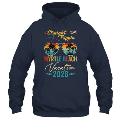 Straight Trippin Myrtle Beach 2026 Family Summer Vacation Shirt & Tank Top | siriusteestore