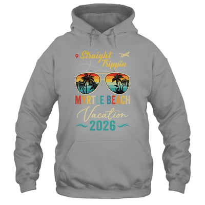 Straight Trippin Myrtle Beach 2026 Family Summer Vacation Shirt & Tank Top | siriusteestore