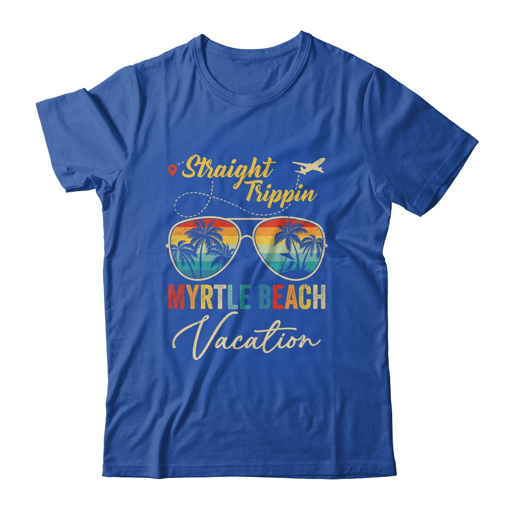 Straight Trippin Myrtle Beach Vacation 2024 Family Summer Shirt & Tank Top | siriusteestore