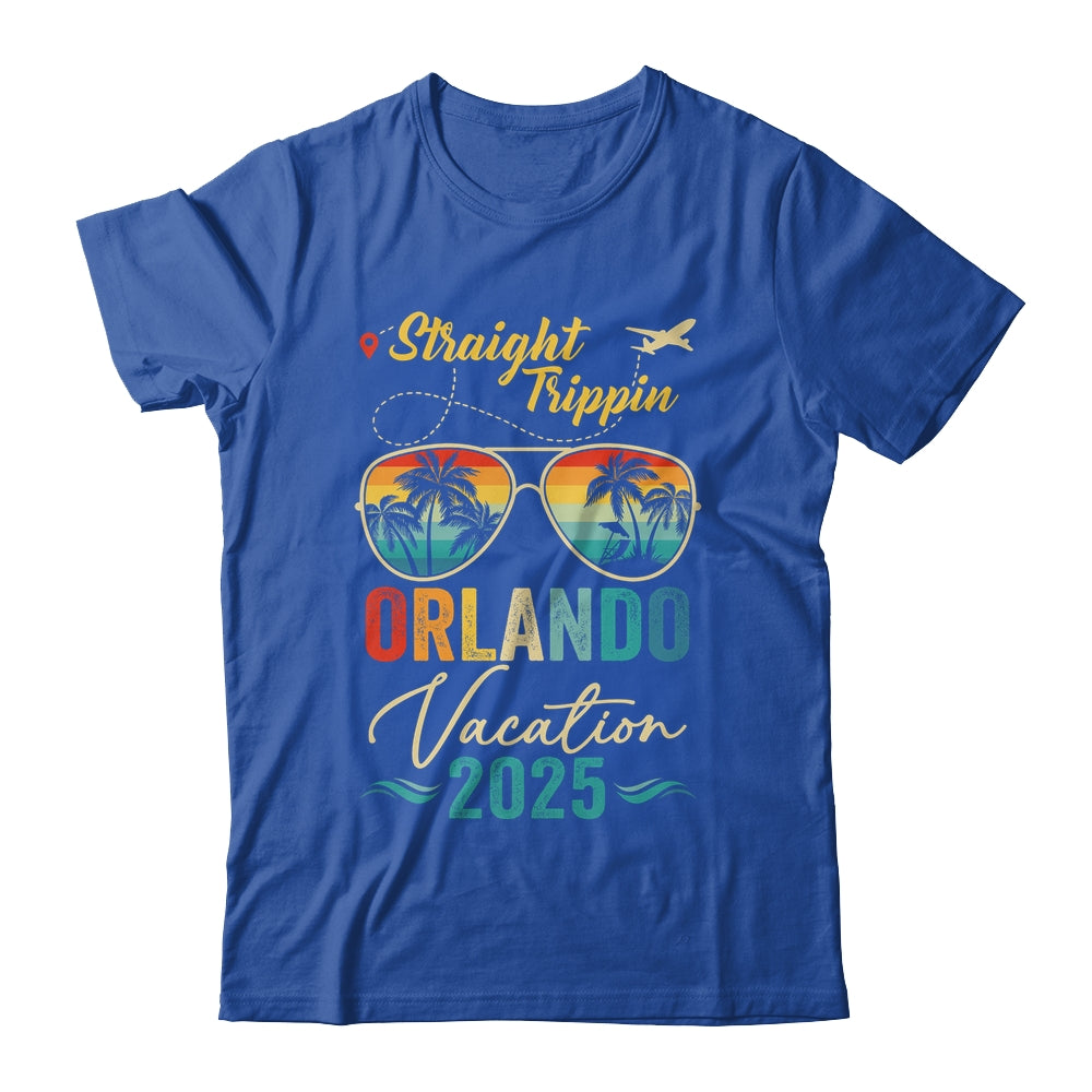 Straight Trippin Orlando 2025 Family Summer Vacation Shirt & Tank Top | siriusteestore