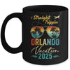 Straight Trippin Orlando 2025 Family Summer Vacation Mug | siriusteestore