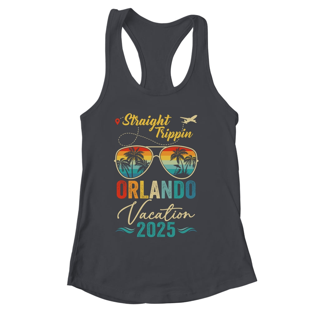 Straight Trippin Orlando 2025 Family Summer Vacation Shirt & Tank Top | siriusteestore