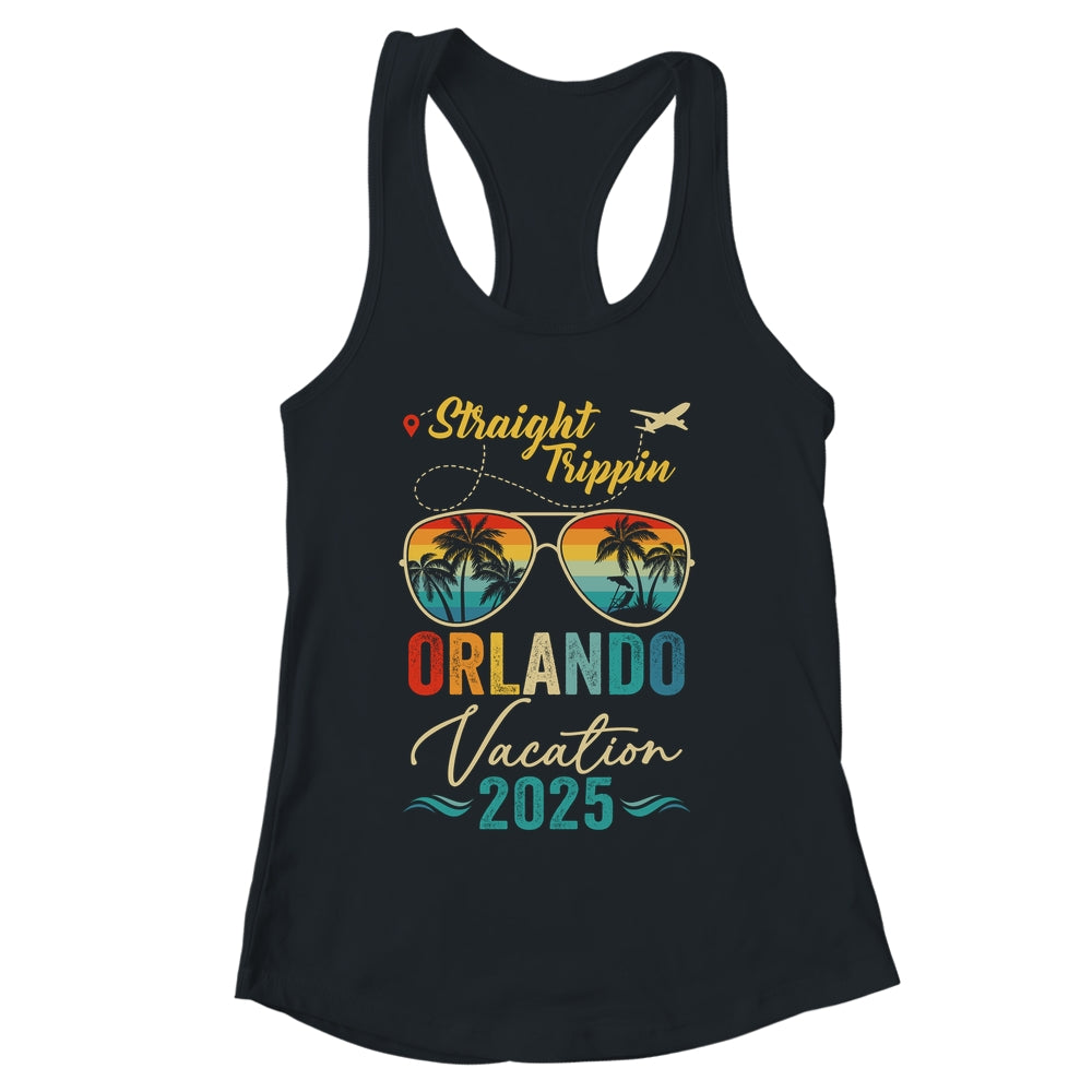 Straight Trippin Orlando 2025 Family Summer Vacation Shirt & Tank Top | siriusteestore