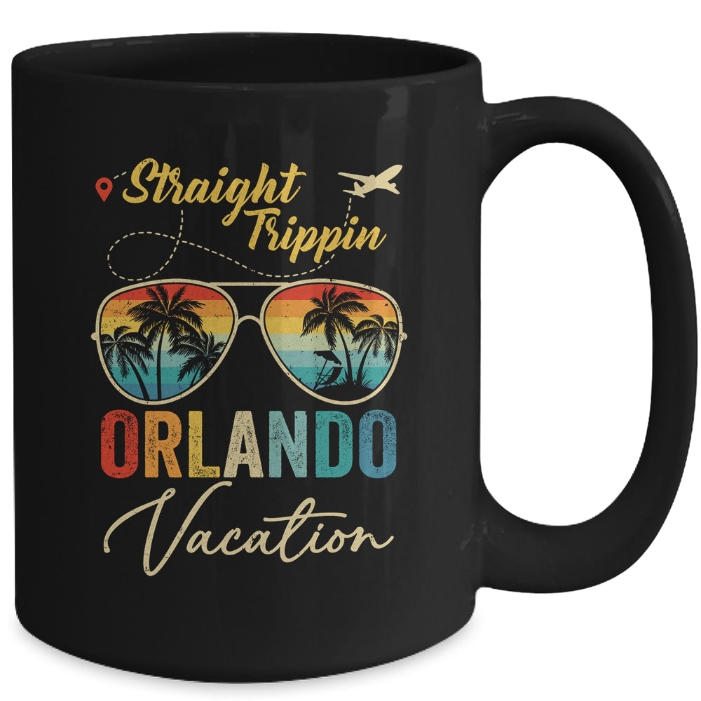Straight Trippin Orlando Vacation 2024 Family Summer Mug | siriusteestore
