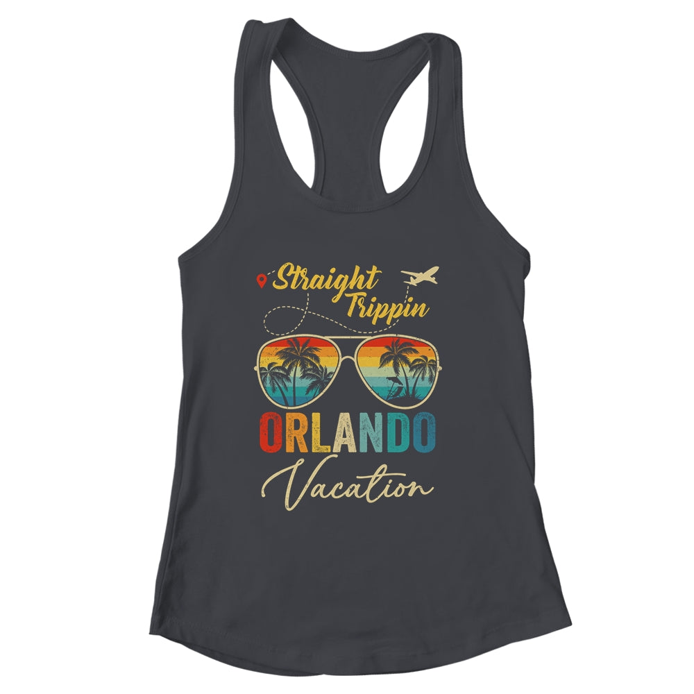 Straight Trippin Orlando Vacation 2024 Family Summer Shirt & Tank Top | siriusteestore