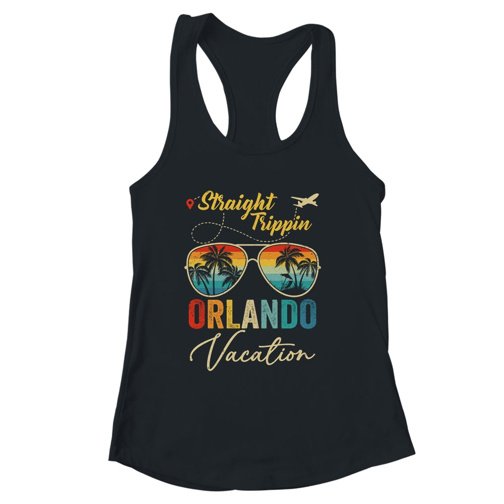 Straight Trippin Orlando Vacation 2024 Family Summer Shirt & Tank Top | siriusteestore