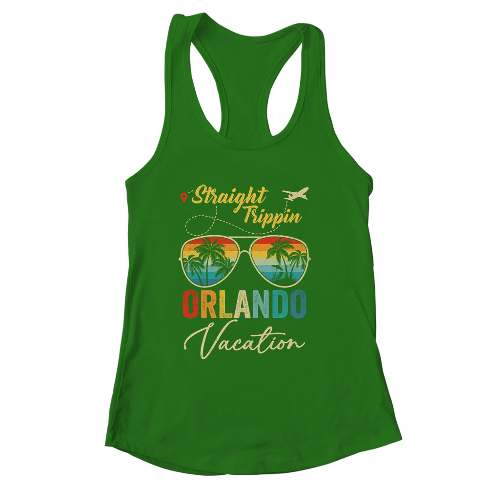 Straight Trippin Orlando Vacation 2024 Family Summer Shirt & Tank Top | siriusteestore