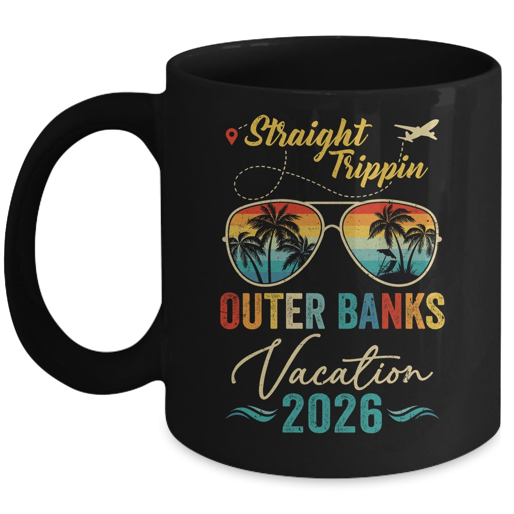 Straight Trippin Outer Banks 2026 Family Summer Vacation Mug | siriusteestore