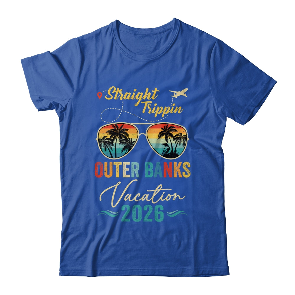 Straight Trippin Outer Banks 2026 Family Summer Vacation Shirt & Tank Top | siriusteestore