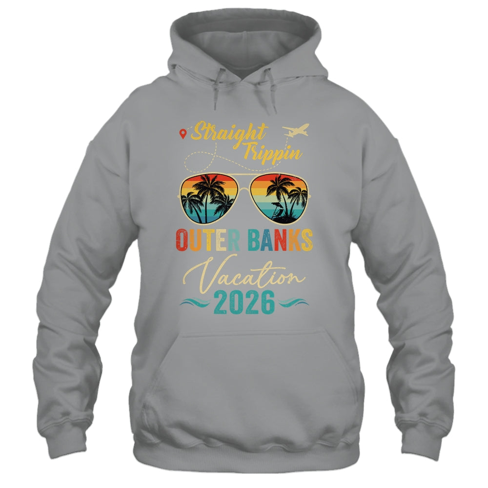 Straight Trippin Outer Banks 2026 Family Summer Vacation Shirt & Tank Top | siriusteestore