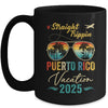 Straight Trippin Puerto Rico 2025 Family Summer Vacation Mug | siriusteestore