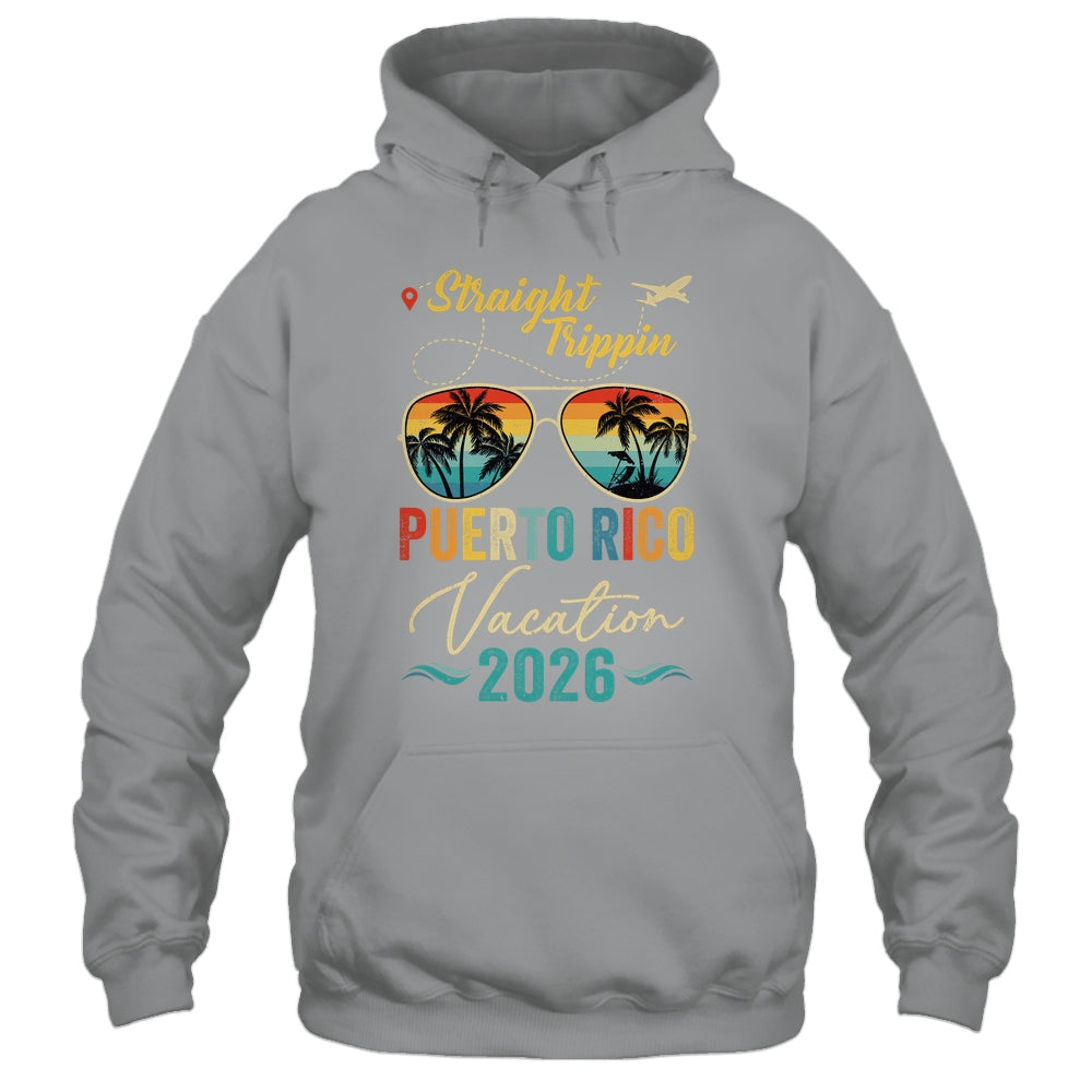 Straight Trippin Puerto Rico 2026 Family Summer Vacation Shirt & Tank Top | siriusteestore