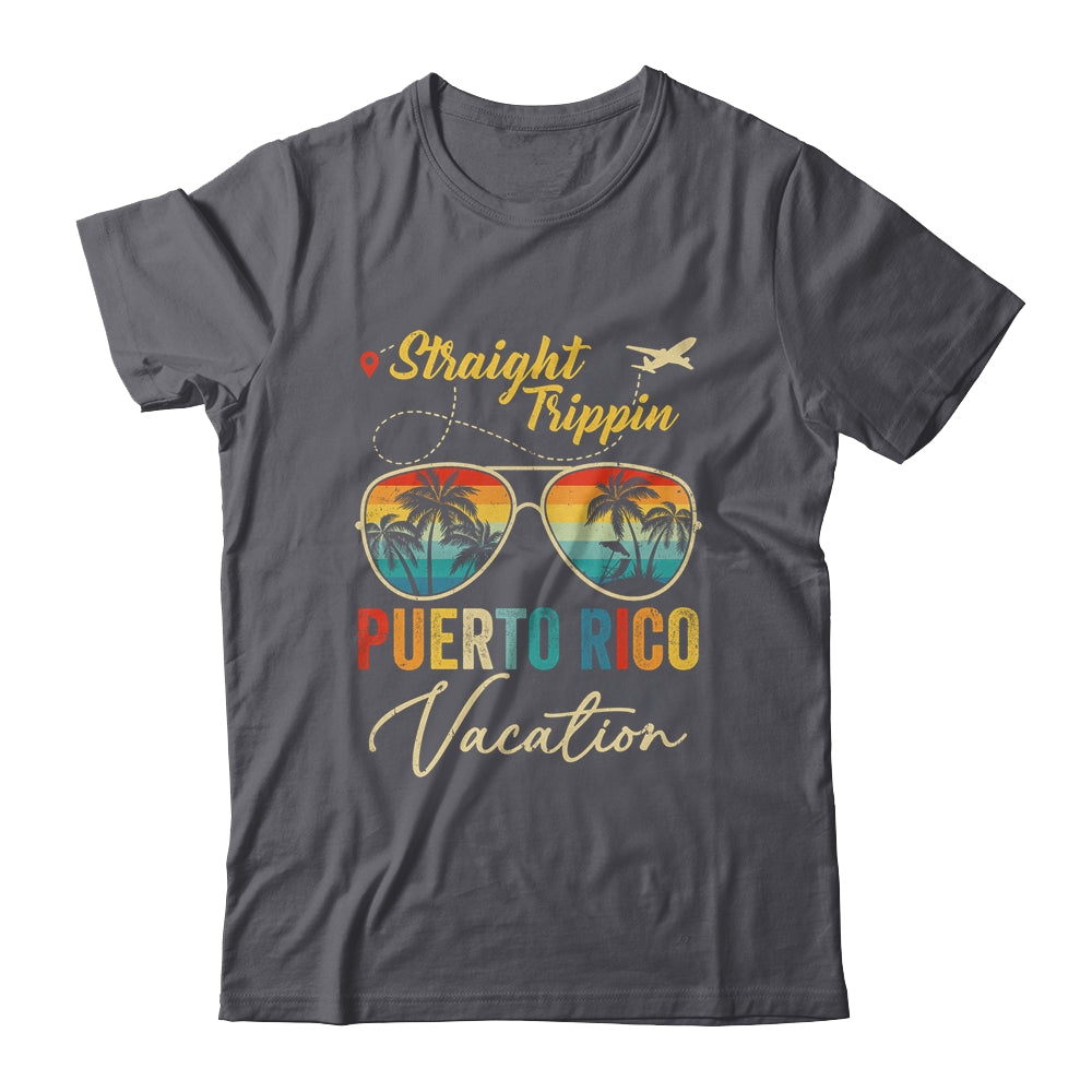 Straight Trippin Puerto Rico Vacation 2024 Family Summer Shirt & Tank Top | siriusteestore